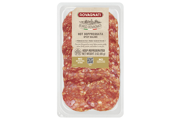 Hot Soppressata Spicy Salami